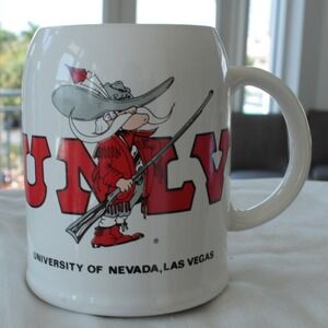 University of Nevada Las Vegas UNLV Rebels Mascot Coffee Mug